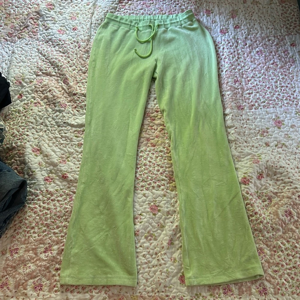 Lilly Pulitzer velour flare pants
